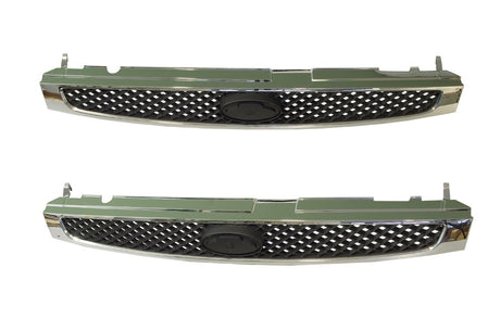 Front Grille (Black) Ford Fiesta WP 2004 - 2005 FDFS-GRI-10F - Sterling Parts