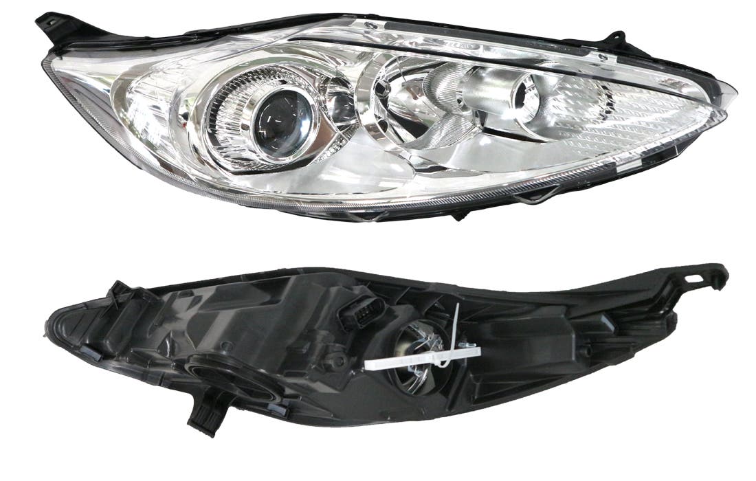 Headlight (Projector, RHS, Chrome) with Electric Adjuster Ford Fiesta WS/WT 2008 - 2013 FDFS - HEL - 10R - Sterling Parts - Headlight Assemblies - Sterling Parts