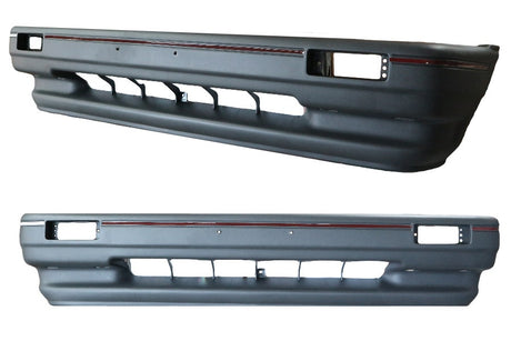 Front Bumper Bar Cover (with Red Stripe) Ford Festiva WA 1989 - 1994 FDFT-BAR-47F - Sterling Parts
