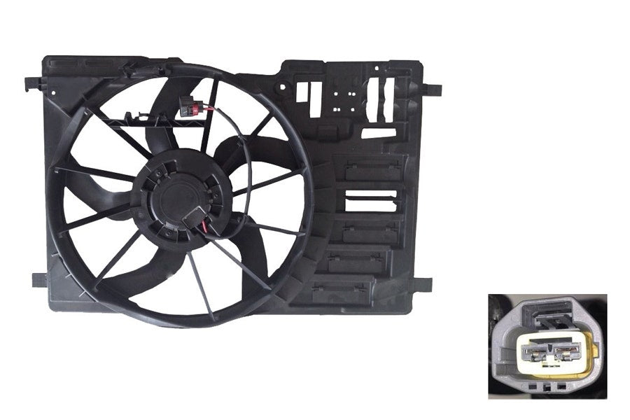 Radiator Fan (Single Fan, 2.0T) Ford Kuga TF 2013 - 2016 FDKG - FNR - 05F - Sterling Parts - Cooling Fans & Parts - Sterling Parts