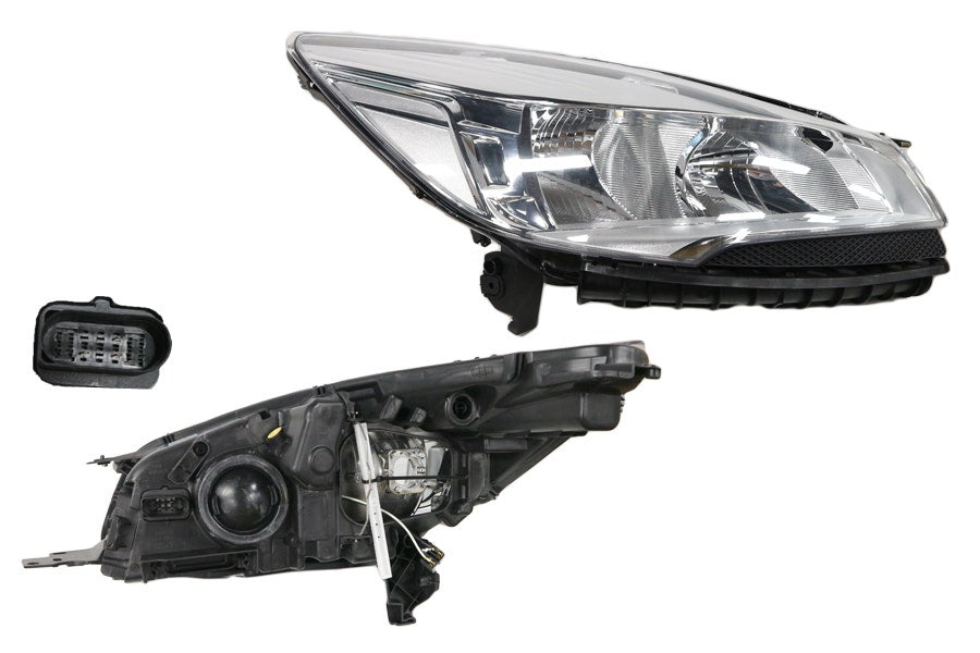 Headlight (RHS, Halogen) with Motor Ford Kuga TF 2013 - 2016 FDKG - HEL - 03R - Sterling Parts - Headlight Assemblies - Sterling Parts
