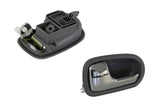 Rear Inner Door Handle (LHS, Chrome) Ford Laser Front & 1994 - 2002 FDLS - DOH - 80L - Sterling Parts - Door Handles - Sterling Parts