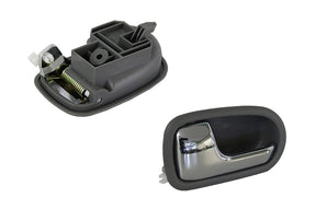 Rear Inner Door Handle (LHS, Chrome) Ford Laser Front & 1994 - 2002 FDLS - DOH - 80L - Sterling Parts - Door Handles - Sterling Parts