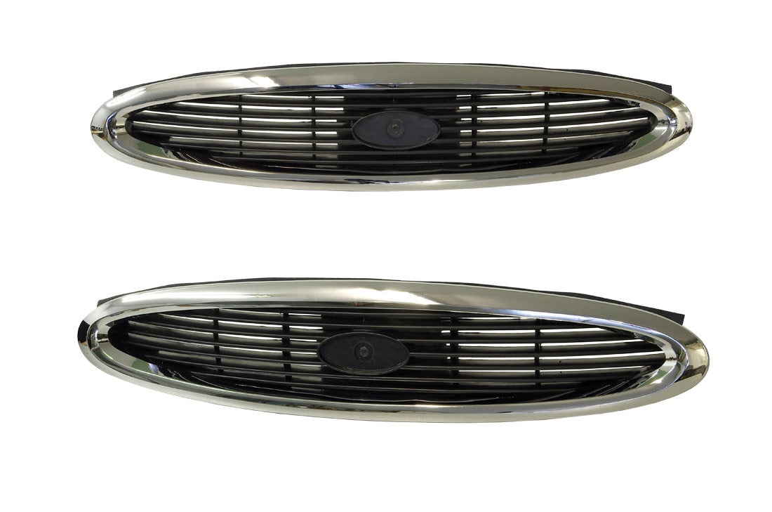 Front Grille (Complete, Black Finish) Ford Mondeo HC/HD 1996 - 2001 FDMD - GRI - 04F - Sterling Parts - Grilles & Bumper Parts - Sterling Parts