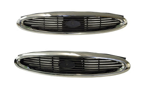 Front Grille (Complete, Black Finish) Ford Mondeo HC/HD 1996 - 2001 FDMD - GRI - 04F - Sterling Parts - Grilles & Bumper Parts - Sterling Parts