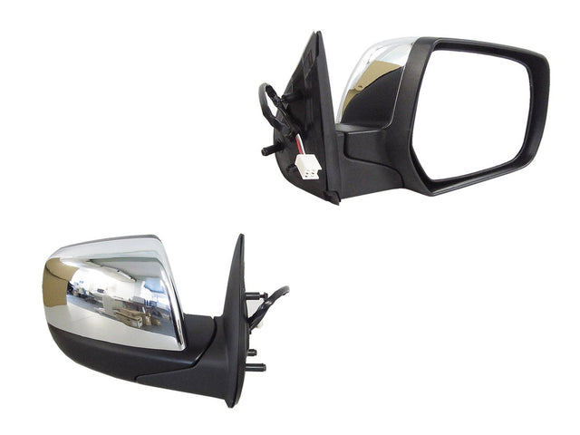 Electric Door Mirror (RHS, Chrome, 3 Pin Plug) Ford Ranger PJ/PK 2006 - 2011 FDRG - DOM - 05R - Sterling Parts - Exterior Mirrors - Sterling Parts