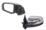 Door Mirror (LHS) Chrome, 7 Pin, with Blinker and Folding Ford Ranger PX 2011 - 2022 FDRG - DOM - 10L - Sterling Parts - Exterior Mirrors - Sterling Parts
