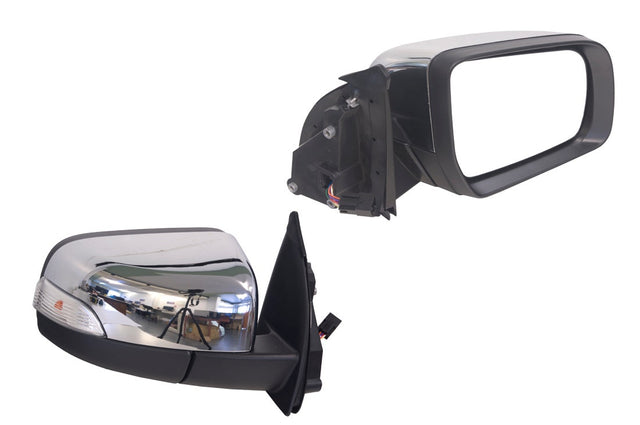 Door Mirror (RHS) Chrome, 7 Pin, with Blinker and Folding Ford Ranger PX 2011 - 2022 FDRG - DOM - 10R - Sterling Parts - Exterior Mirrors - Sterling Parts