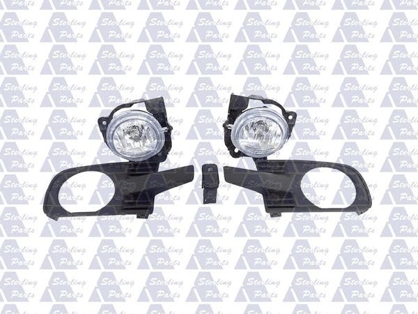 Front Fog Light Set (with Covers, Wires & Switches) Ford Ranger PJ 2006 - 2009 FDRG - FOL - 03N - Sterling Parts - Fog Lights - Sterling Parts