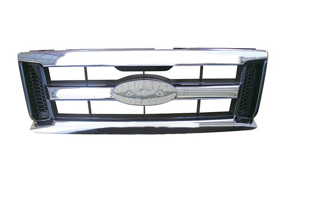 Front Grille (Chrome/Black, No "Ranger" Word) Ford Ranger PK 2009 - 2011 FDRG-GRI-12F - Sterling