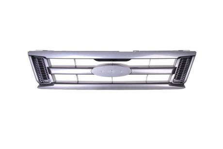 Front Grille (Modified Design, No "Ranger" Word) Grey/Black Ford Ranger PK 2009 - 2011 FDRG-GRI-13F - Sterling Parts