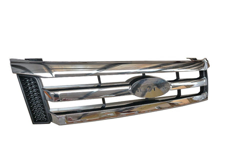 Front Grille (Chrome/Black, No "Ranger" Text) Ford Ranger PX 2011 - 2015 FDRG-GRI-17F - Sterling Parts