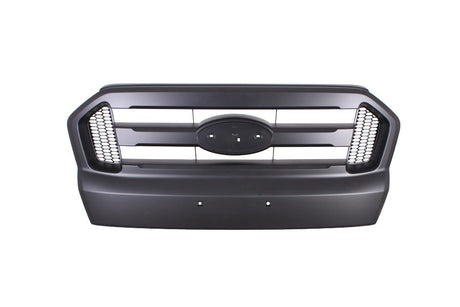 Front Grille (Black, Modified Design, No Badging) Ford Ranger PX2 2015 - 2018 FDRG-GRI-26F - Sterling Parts