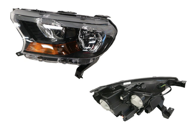 Headlight (LHS, Manual Adjuster, Halogen) Ford Ranger PX2/PX3 2015 - 2022 FDRG - HEL - 08L - Sterling Parts - Headlight Assemblies - Sterling Parts
