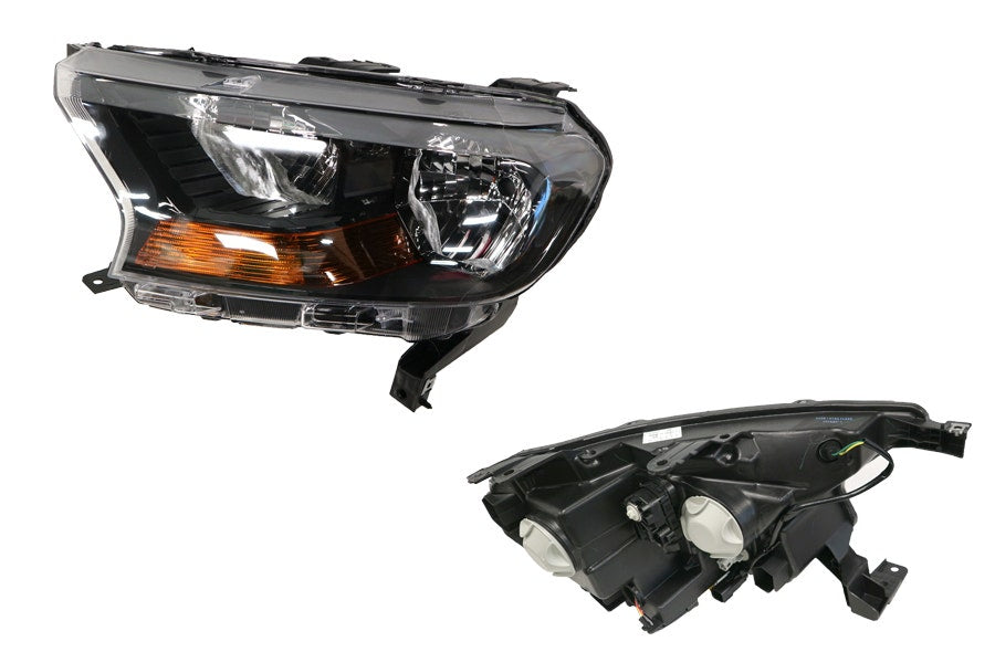 Headlight (Halogen H7/H15, LHS) with Electric Adjuster Ford Ranger PX2/PX3 2015 - 2022 FDRG - HEL - 09L - Sterling Parts - Headlight Assemblies - Sterling Parts