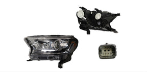 Headlight (LHS, Round Projector, H11/H15, without DRL) Ford Ranger PX2/PX3 2015 - 2022 FDRG-HEL-10L - Sterling
