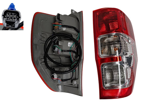 Tail Light (RHS, Non Smoky) Ford Ranger PX 2011 - 2022 FDRG-TAL-15R - Sterling Parts