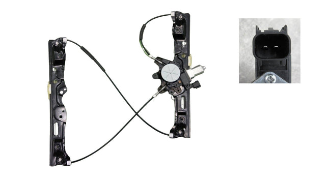 Front Window Regulator RHS (With Motor) Ford Ranger PX 2WIRE 09/2011 - 12/2022 FDRG - WIR - 08R - Sterling Parts - Window Regulators & Winders - Sterling Parts