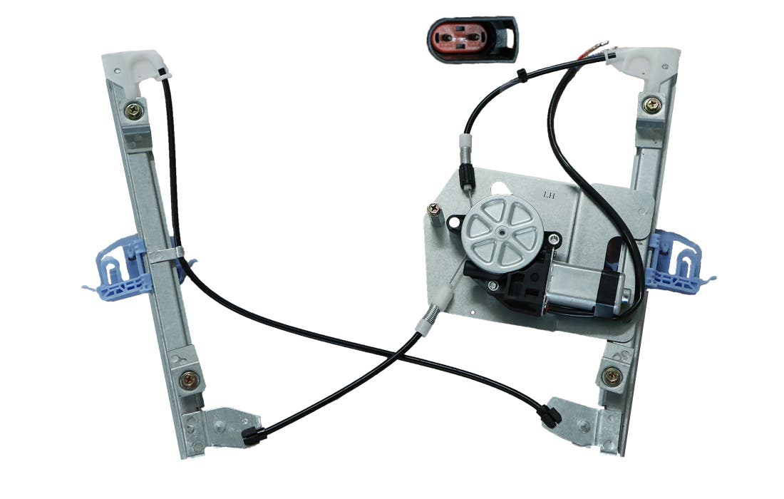 Rear Window Regulator LHS (2 - Pin, With Motor) Ford Territory SX/SY/SZ 05/2004 - 2016 FDTE - WIR - 09L - Sterling Parts - Window Regulators & Winders - Sterling Parts