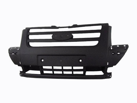 Front Grille (Black, Central Bar, 1 Piece) Ford Transit VM 2006 - 2014 FDTR-GRI-14F - Sterling Parts