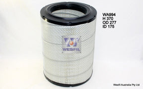 Air Filter HDA5890 Fits Nissan WA994 - Wesfil