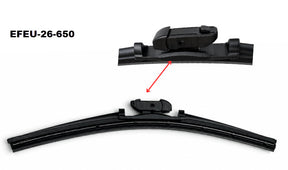 'Ultimate' Beam Blade (650mm) Exact Fit EFEU-26-650 - Exelwipe