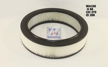 Air Filter A330/A1208 Fits Ford/Mazda/Mitsubishi WA330 - Wesfil | Universal Auto Spares