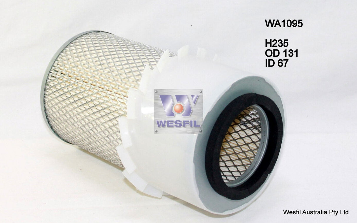 Air Filter Fits Nissan WA1095 - Wesfil