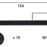 Head Bolt Set FORD MAZDA AJ GY JAGUAR HBS066 - Permaseal