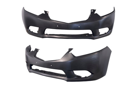 Front Bumper Bar Cover Honda Accord Euro CU2 2011 - 2015 HDAC-BAR-57F - Sterling Parts