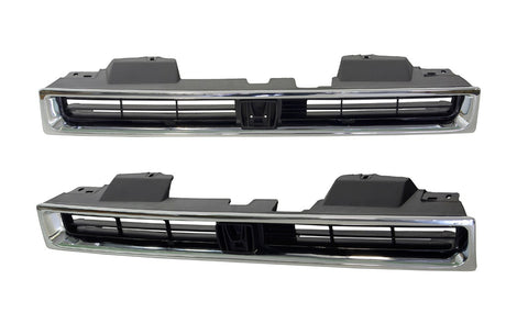 Front Grille Assembly Honda Accord CB 1989 - 1991 HDAC-GRI-79F - Sterling Parts