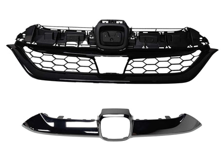 Front Grille (Upper, Chromed Mould) VTi/LX Only Honda CR-V RW 2017 - 2020 HDCR-GRI-33F - Sterling Parts