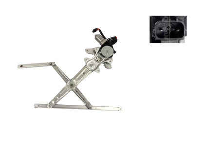 Front Window Regulator LHS (2-Pin, With Motor) Honda CR-V RM 11/2012 - 04/2017 HDCR-WIR-15L - Sterling Parts
