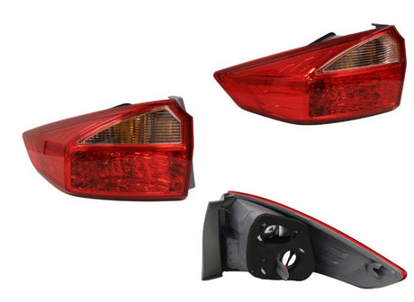 Tail Light (Outer, LHS) Honda City GM 2014 - 2020 HDCT-TAL-08L - Sterling Parts