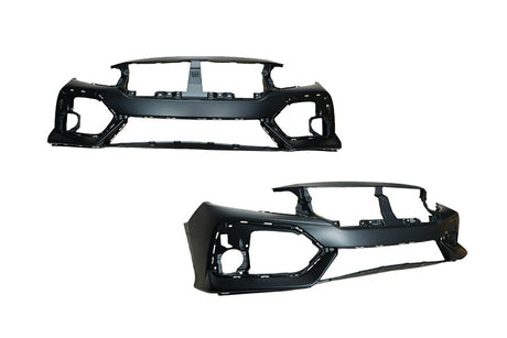 Front Bumper Bar Cover (Without Sensor Hole) Honda Civic FK 2016 - 2019 HDCV-BAR-9604F - Sterling Parts