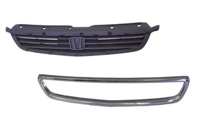 Front Grille (Complete with Moulding) Honda Civic EK Sedan 1995 - 1998 HDCV-GRI-55F - Sterling