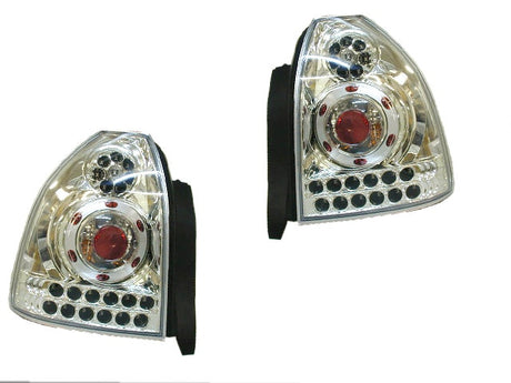Tail Light LED Set (3 Door, Clear) Honda Civic EK 1995 - 2000 HDCV-TAL-45N-1 - Sterling Parts