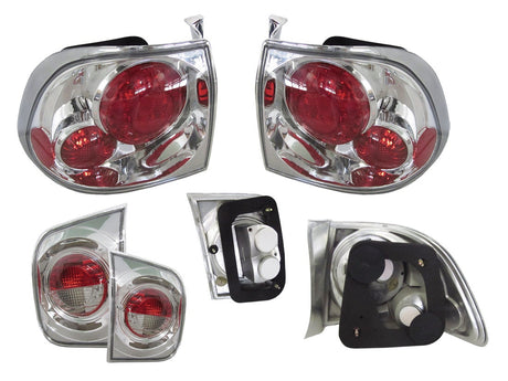 Tail Light Set (4 Piece, Sedan) Honda Civic EK 1995 - 1998 HDCV-TAL-49N - Sterling Parts
