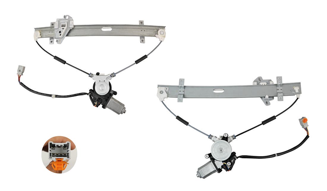 Front Window Regulator RHS (With Motor) Honda Civic EU 5D EP3 10/2000 - 01/2006 HDCV - WIR - 18R - Sterling Parts - Window Regulators & Winders - Sterling Parts