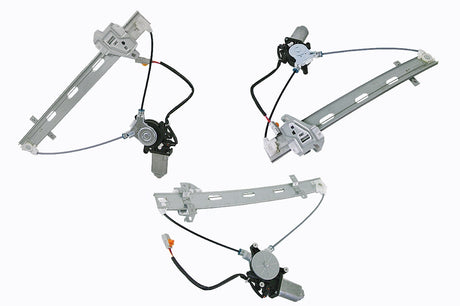 Front Window Regulator LHS (2-Pin, With Motor) Honda Civic ES 4D 10/2000 - 01/2006 HDCV-WIR-20L - Sterling Parts