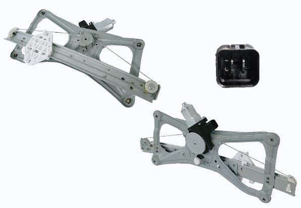 Front Window Regulator LHS (2 - Pin, With Motor) Honda Civic FD 02/2006 - 01/2012 HDCV - WIR - 25L - Sterling Parts - Window Regulators & Winders - Sterling Parts