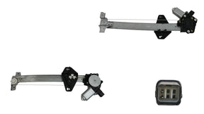 Rear Window Regulator LHS (2 - Pin, With Motor) Honda Civic FD 02/2006 - 01/2012 HDCV - WIR - 27L - Sterling Parts - Window Regulators & Winders - Sterling Parts