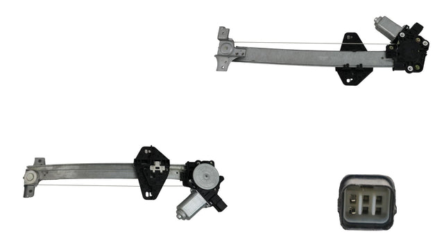 Rear Window Regulator LHS (2 - Pin, With Motor) Honda Civic FD 02/2006 - 01/2012 HDCV - WIR - 27L - Sterling Parts - Window Regulators & Winders - Sterling Parts