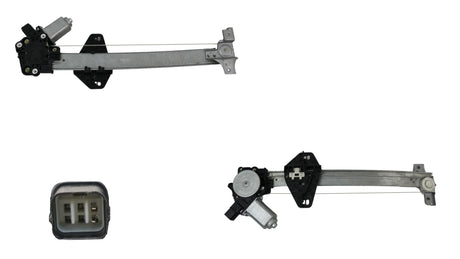 Rear Window Regulator RHS (2-Pin, With Motor) Honda Civic FD 02/2006 - 01/2012 HDCV-WIR-27R - Sterling Parts
