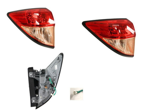 Tail Light (Outer, LHS) Pink Lens LED Honda HR-V RU SERIES 1 2014 - 2018 HDHR-TAL-05L - Sterling Parts