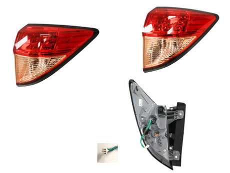 Tail Light (Outer, RHS) Pink Lens LED Honda HR-V RU SERIES 1 2014 - 2018 HDHR-TAL-05R - Sterling Parts