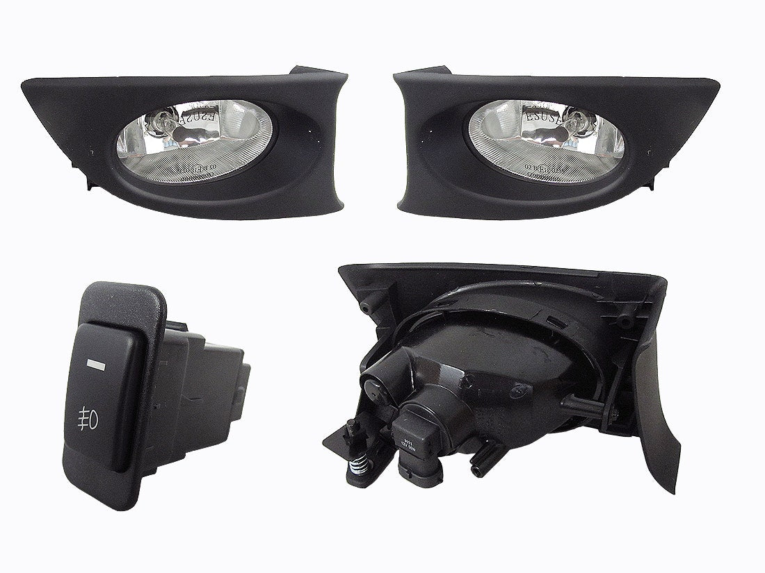 Front Fog Light Kit (GLI/VTI, 2 Piece) Honda Jazz GD 2004 - 2008 HDJZ-FOL-01N-1 - Sterling