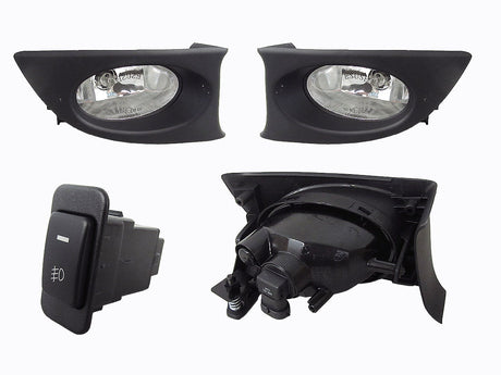 Front Fog Light Kit (GLI/VTI, 2 Piece) Honda Jazz GD 2004 - 2008 HDJZ-FOL-01N-1 - Sterling Parts