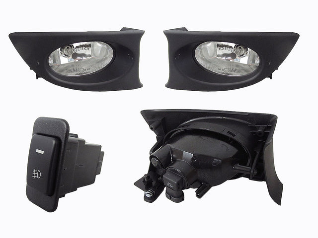 Front Fog Light Kit (GLI/VTI, 2 Piece) Honda Jazz GD 2004 - 2008 HDJZ-FOL-01N-1 - Sterling