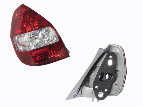 Tail Light (LHS, Red/Clear Lens) Honda Jazz GD 2002 - 2006 HDJZ-TAL-04L - Sterling Parts
